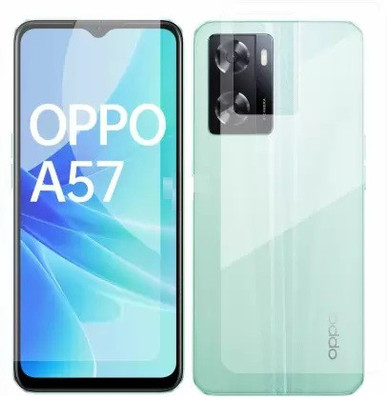 RUNEECH Front and Back Screen Guard for Oppo A57(Pack of 2)