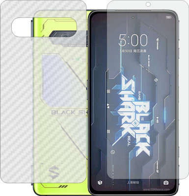 Mobling Front and Back Tempered Glass for XIAOMI BLACK SHARK 5 RS(Pack of 2)