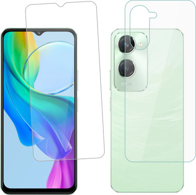 Vatsin Front and Back Screen Guard for iQOO Z9 Lite 5G(Pack of 2)