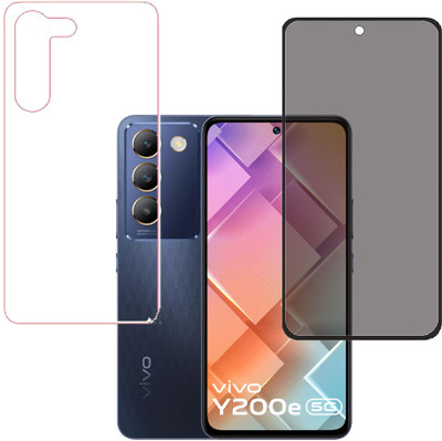 KARTRAY Front and Back Screen Guard for Vivo Y200e 5G(Pack of 2)