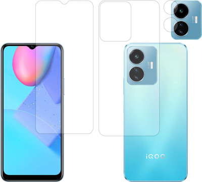 Ten To 11 Front and Back Screen Guard for iQOO Z6 Lite 5G(Pack of 3)