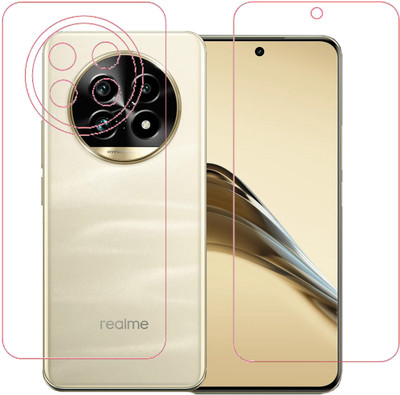 KMPERED Front and Back Screen Guard for REALME 13 PRO, REALME 13 PRO PLUS, RELAME 13 PRO+(Pack of 1)