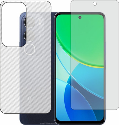 TELTREK Front and Back Screen Guard for Vivo Y19s V2419(Pack of 2)