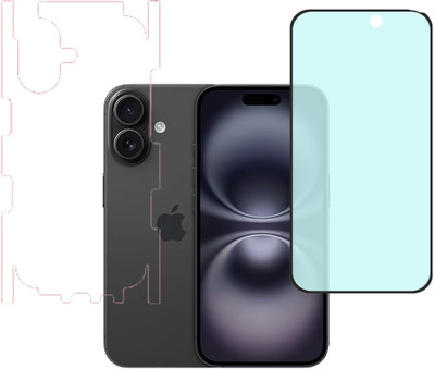 SPRITZEN Front and Back Screen Guard for Apple iPhone 16 Plus(Pack of 2)