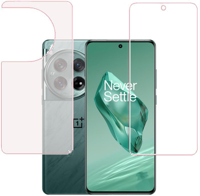KARTRAY Front and Back Screen Guard for OnePlus 12 5G(Pack of 2)