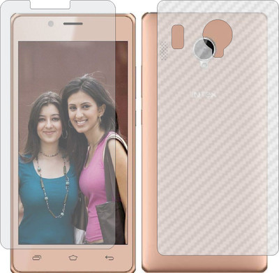 Mobling Front and Back Tempered Glass for INTEX AQUA STYLE 3(Pack of 2)