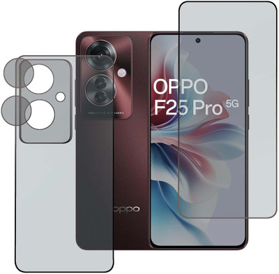 MOKPLZ Front and Back Screen Guard for OPPO F25 PRO 5G(Pack of 1)