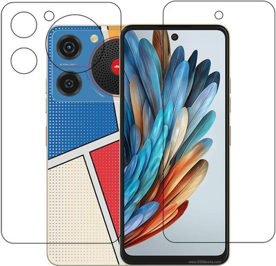 DVMART Front and Back Screen Guard for ZTE nubia Music 9H Crystal Clear(Pack of 1)