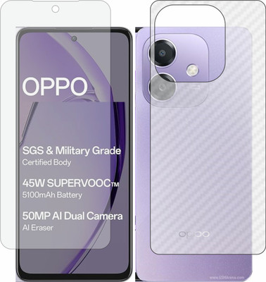 TELTREK Front and Back Screen Guard for Oppo A3 4G(Pack of 2)