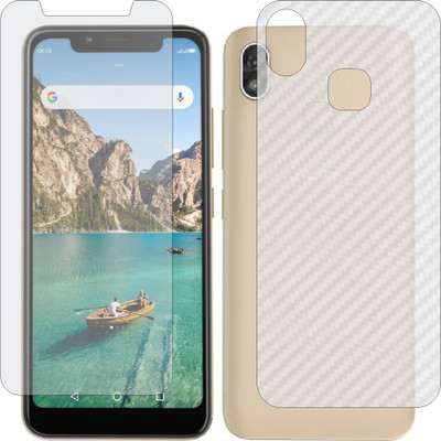 Mobling Front and Back Tempered Glass for IVOOMI Z1(Pack of 2)