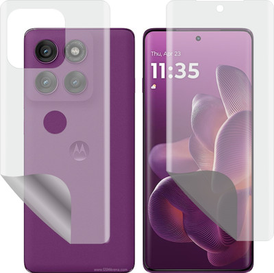 Fasheen Front and Back Screen Guard for Motorola Edge 60 Pro (Edge to Edge Full Screen Protector)(Pack of 1)