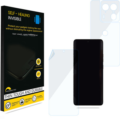 KUBERAN Front and Back Screen Guard for Motorola Moto X50 Ultra, Invisible Screen Protector / Body Protector, Scratch Guard, With installation kit(Pack of 1)