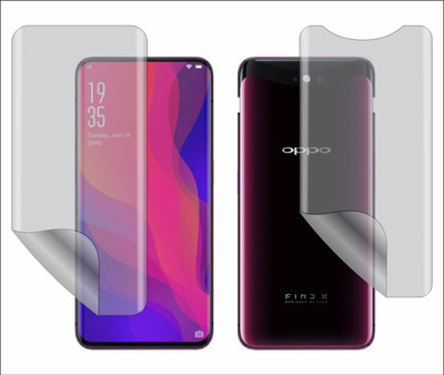 Fasheen Front and Back Screen Guard for OPPO FIND X PAFM00(Pack of 1)