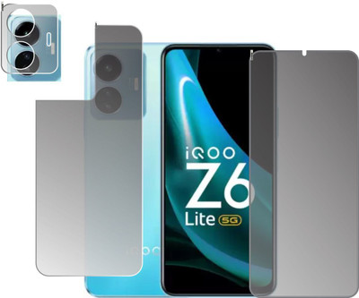 chakoor Front and Back Screen Guard for IQOO Z6 Lite 5G(Pack of 3)