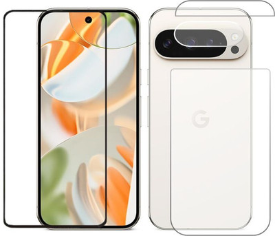 KANCHA Front and Back Screen Guard for ‎Google Pixel 9 Pro, ‎Google Pixel 9 Pro, Pixel ( Pro, Google Pixel9 Pro(Pack of 3)