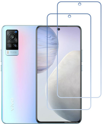 DVTECH Front and Back Screen Guard for 9H Crystal Clear Front And Carbon Fiber BackVivo X60t(Pack of 1)