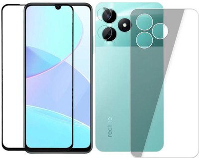 S9HUB Front and Back Screen Guard for REALME C51(Pack of 1)
