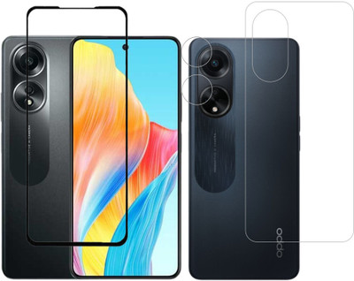 FINCH Front and Back Screen Guard for OPPO A58 4G(Pack of 3)