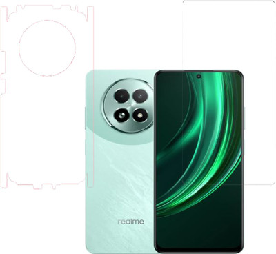 VAYUVAULT Front and Back Screen Guard for Realme 13 5G, Clear with side(Pack of 1)