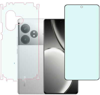 KARTRAY Front and Back Screen Guard for Realme GT 6T 5G(Pack of 2)