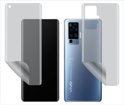 TELTREK Front and Back Screen Guard for VIVO X51 5G (Edge to Edge Full Screen Protector)(Pack of 1)