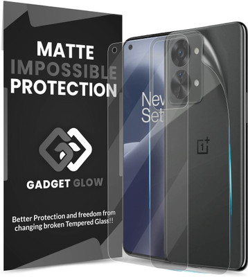 Gadget Glow Front and Back Screen Guard for OnePlus Nord 2T 5G, 1+ Nord 2T 5G, Nano Fiber Membrane(Pack of 1)