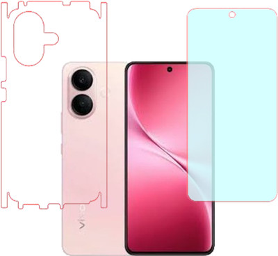 VAYUVAULT Front and Back Screen Guard for vivo V60 Lite, Front Screen Guard Matte finish, Back Screen Guard Glossy finish, Back Screen Guard With Side(Pack of 2)