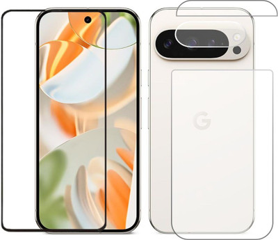 KANCHA Front and Back Screen Guard for ‎Google Pixel 9 Pro, ‎Google Pixel 9 Pro, Pixel ( Pro, Google Pixel9 Pro(Pack of 3)