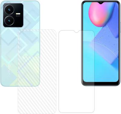 Ten To 11 Front and Back Screen Guard for ViVO Y22(Pack of 2)