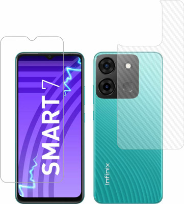 Vatsin Front and Back Screen Guard for Itel A60(Pack of 2)