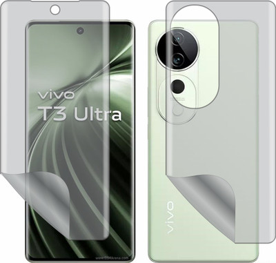 MOBART Front and Back Screen Guard for Vivo T3 Ultra 5G(Pack of 1)