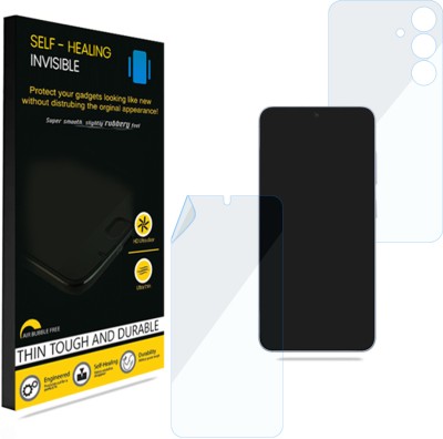 KUBERAN Front and Back Screen Guard for Samsung Galaxy S25, Screen Protector / Body Protector, with installation kit(Pack of 1)