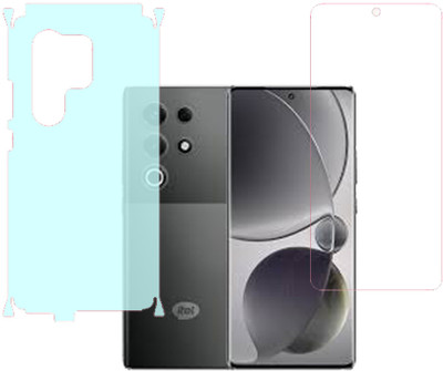 VAYUVAULT Front and Back Screen Guard for itel S25 Ultra(Pack of 2)