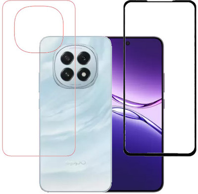 HOBBYTRONICS Front and Back Tempered Glass for Realme P3(Pack of 1)