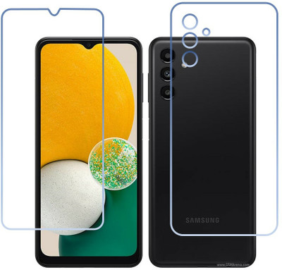 DVTECH Front and Back Screen Guard for 9H Crystal Clear Front And Carbon Fiber BackSamsung Galaxy A13 5G(Pack of 1)