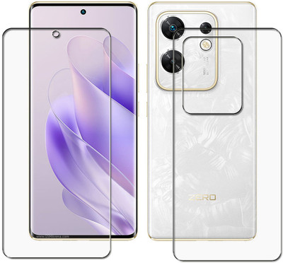 tombik Front and Back Screen Guard for AS229- Infinix Zero 30 4G(Pack of 2)