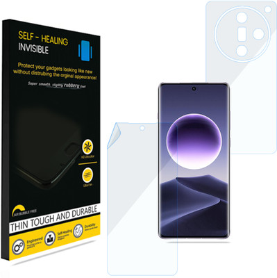 KUBERAN Front and Back Screen Guard for Oppo Find X7, Invisible Screen Protector / Body Protector, Scratch Guard, With installation kit(Pack of 1)