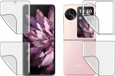 Mobling Front and Back Screen Guard for Oppo Find N3 Flip 5G(Pack of 1)