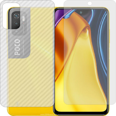 Mobling Front and Back Tempered Glass for XIAOMI M2103K19PG(Pack of 2)