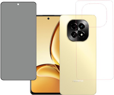 KARTRAY Front and Back Screen Guard for Realme C63 5G(Pack of 2)