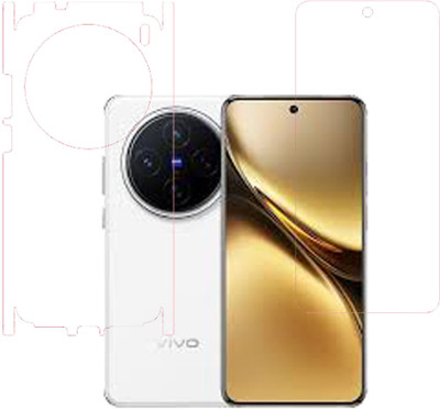 VAYUVAULT Front and Back Screen Guard for vivo X200 Pro 5G(Pack of 2)