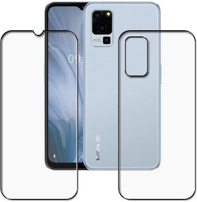 tombik Front and Back Screen Guard for Zz45-Lava Blaze 1X -FB(Pack of 2)