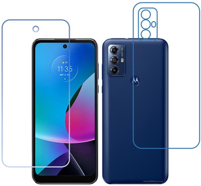 DVMART Front and Back Screen Guard for 9H Motorola Moto G Play (2023)(Pack of 1)