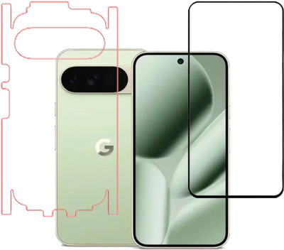 SCANSHIELD Front and Back Screen Guard for Google Pixel 10 Pro XL, Edge to Edge Tempered Glass, Back Screen Guard With Glossy Finish(Pack of 2)