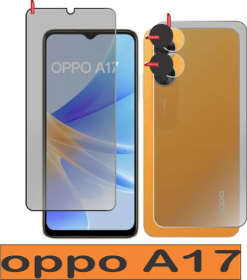 chakoor Front and Back Screen Guard for OPPO A17(Pack of 2)