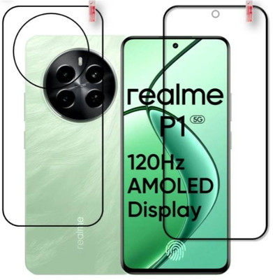 ZIDZEE Front and Back Screen Guard for REALME P1 5G FRONT AND BACK TEMPERED GLASS(Pack of 2)