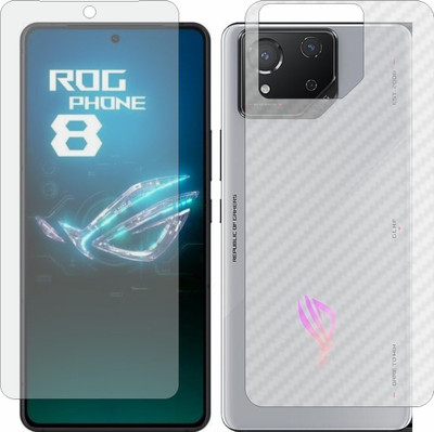 TELTREK Front and Back Screen Guard for Asus Rog Phone 8(Pack of 2)