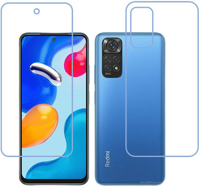 DVTECH Front and Back Screen Guard for 9H Crystal Clear Front And TPU BackXiaomi Redmi Note 11S(Pack of 1)