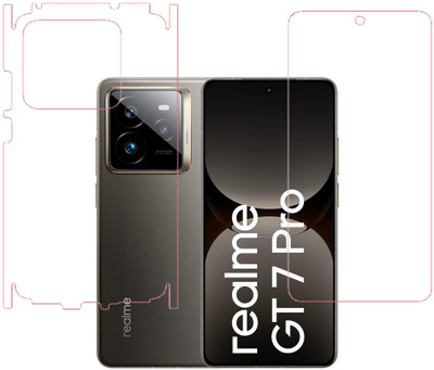 SPRITZEN Front and Back Screen Guard for Realme GT 7 Pro 5G, Front Clear Back Clear(Pack of 2)
