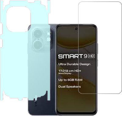 VAYUVAULT Front and Back Screen Guard for Infinix SMART 9 HD(Pack of 2)